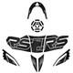 Kit Set Triumph Street Triple 765 Rs 2023 3d Sticker Compatible Motorcycle