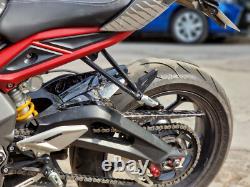 Leche Roue Rear Hugger Triumph Street Triple 765 R Rs Rx 2026 Carbon Forge