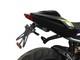 License Plate Bracket Triumph Street Triple 765 2017-2025 Black + Septar Reflector