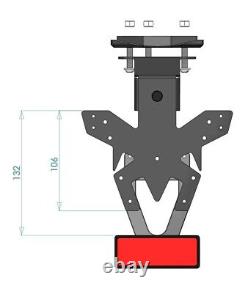 License Plate Holder for TRIUMPH STREET TRIPLE 660 from 2020 to 2022