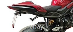 License Plate Holder for TRIUMPH STREET TRIPLE 765 (R) (RS) (RX) from 2017 to 2026