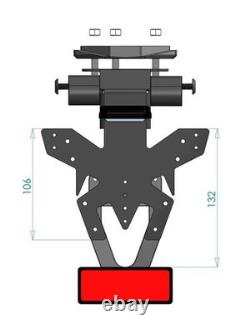 License Plate Holder for TRIUMPH STREET TRIPLE 765 (R) (RS) (RX) from 2017 to 2026