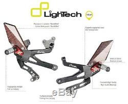 Lightech Rear Steps R Adjustable Articulated Triumph Street Triple 765rs