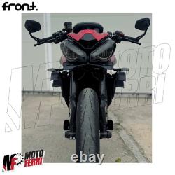 MF8796 Double Wing Spoiler By Front Triumph Street Triple 765 R / RS 2023 2024