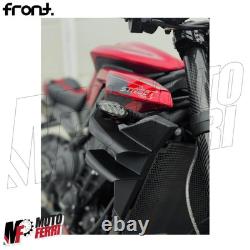 MF8796 Double Wing Spoiler By Front Triumph Street Triple 765 R / RS 2023 2024