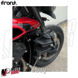 MF8796 Double Wing Spoiler By Front Triumph Street Triple 765 R / RS 2023 2024