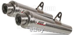 MIVV 2 Pot D Exhaust Hom Xcone Underseat Ducati Multistrada 1000 2006 06