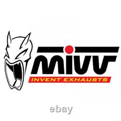 MIVV AT. 009. LXB black homologated exhaust for Triumph Street Triple 2011 11