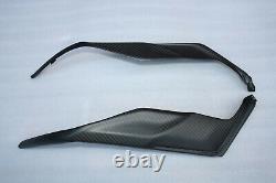 Matte Carbon Underseat Caches Triumph Street Triple 2013 2014 2015 2016
