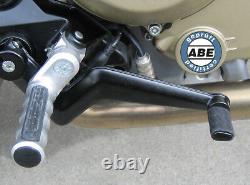 Mfw Rest-pieds Vario Adjustable Adjustable Triumph Street Triple 675 08