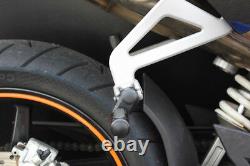 Mfw Rest-pieds Vario Adjustable Adjustable Triumph Street Triple 675 08