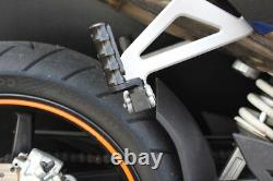 Mfw Rest-pieds Vario Adjustable Adjustable Triumph Street Triple 675 08