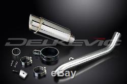 Mini 200mm Round Stainless Silencer Exhaust Triumph Street Triple 675 2014