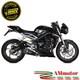 Mivv Triumph Street Triple 765 R / Rs 2020 Motorcycle Exhaust Delta Race Black