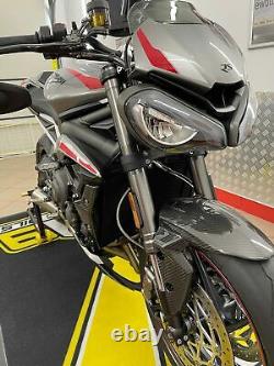 Mudguard Triumph Street Triple 765 S R Rs 2017 2018 2019 2020 2021 Carbon Bri