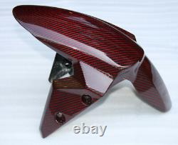 Mudguard Triumph Street Triple 765 S R Rs 2017 2018 2019 2020 Red Carbon