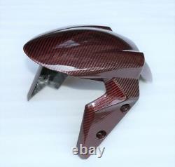 Mudguard Triumph Street Triple 765 S R Rs 2017 2018 2019 2020 Red Carbon