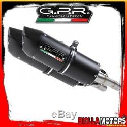 On Exhaust Kit Gpr 675cc Triumph Street Triple 675 2007-2012 Approved Con