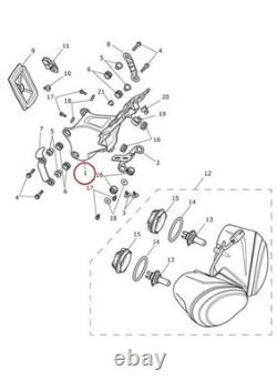 Original Front Cradle t2700853, TRIUMPH Street Triple S/R / Rs