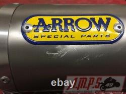 Pair Of Arrow Exhaust Silencers Triumph Street Triple 675 R 2011 To 2012