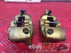 Pair Of Front Brake Caliper Triumph 675 Street Triple R 2007 To 2010