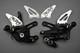 Pair Of Avdb Aluminum Rearset Controls For Triumph Street Triple 765r 2017-25