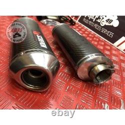 Pair of Scorpion Exhaust Silencers Triumph Street Triple 675 2011-20