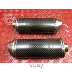 Pair of Scorpion Exhaust Silencers Triumph Street Triple 675 2011-20