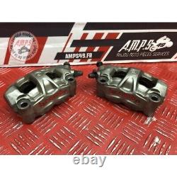 Pair of front Brembo M50 brake calipers for Triumph 765 Street Triple RS 2020 with 2