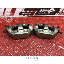 Pair of front Brembo M50 brake calipers for Triumph 765 Street Triple RS 2020 with 2