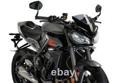 Puig Sport Light Smoke Windshield Triumph Street Triple 765 R / Rs 23 25