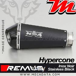 REMUS Hypercone Black Exhaust Silencer for Triumph Street Triple 675 R 2017