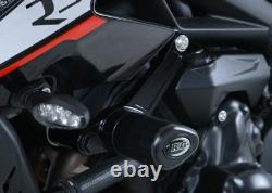 R&G RACING Aero Black Protective Bumpers for Triumph Street Triple