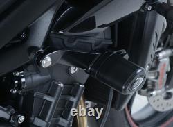 R&G RACING Aero Black Protective Bumpers for Triumph Street Triple