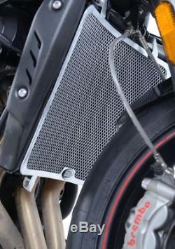 R & G Racing Radiator Protection Black Triumph Street Triple 765