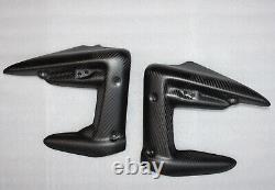 Radiator Shrouds Triumph Street Triple 2007 2008 2009 2010 2011 Matte Carbon
