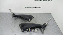 Rear left and right footrest plate Triumph Street Triple 675 4t 2008
