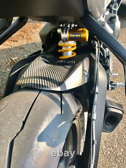 Roue Rear Hugger Milk Triumph Street Triple 765 Rs 2023 2024 100% Matte Carbon