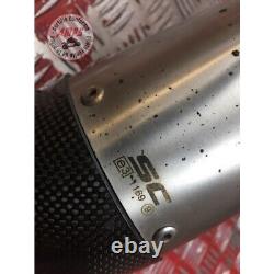SC Project Silent Exhaust for Triumph Street Triple 675 R 2013 to 2016