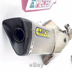 Silencer Arrow Titanium Arrow Exhaust Triumph Street Triple 675 R 2013-2016