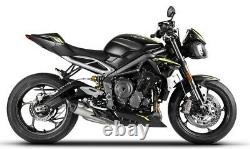 Silencieux Zard Titane Homologue Euro5 Triumph Street Triple 765 2020 / 2021