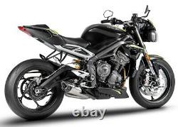 Silencious Zard Inox Euro Approval5 Triumph Street Triple 765 2020 / 2021