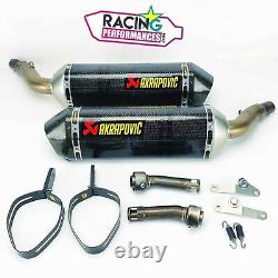 Silent Akrapovic Carbon Racing Exhaust Triumph Street Triple 675 07-2012