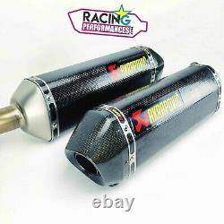 Silent Akrapovic Carbon Racing Exhaust Triumph Street Triple 675 07-2012