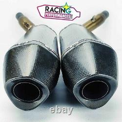 Silent Akrapovic Carbon Racing Exhaust Triumph Street Triple 675 07-2012