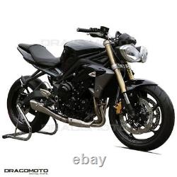TRIUMPH STREET TRIPLE 2013 2014 HP CORSE HYDROFORM Approved Exhaust