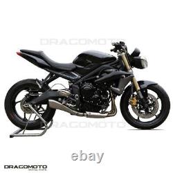 TRIUMPH STREET TRIPLE 2015 HP CORSE HYDROFORM Exhaust Pot Approved