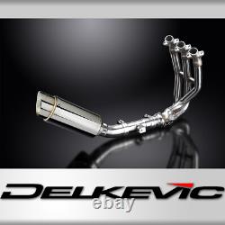 TRIUMPH STREET TRIPLE 675 13-16 Complete 3-1 Exhaust 200mm Round Stainless Steel TRACK