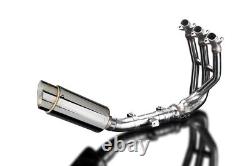 TRIUMPH STREET TRIPLE 675 13-16 Complete 3-1 Exhaust 200mm Round Stainless Steel TRACK