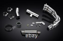 TRIUMPH STREET TRIPLE 675 13-16 Complete 3-1 Exhaust 200mm Round Stainless Steel TRACK